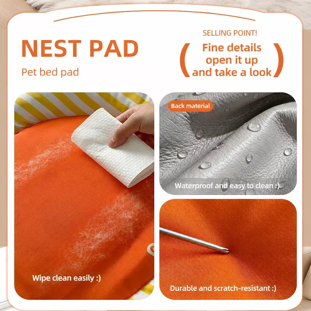 Pet Bed Mat for Dogs, Cats & Rabbits