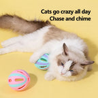 Silicone Cat Bell Ball Toy