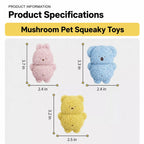 Plush Squeaky Dog Toy for Small Dogs