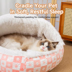 Plush Shell Cave Bed for Cats and Small Dogs - product detail