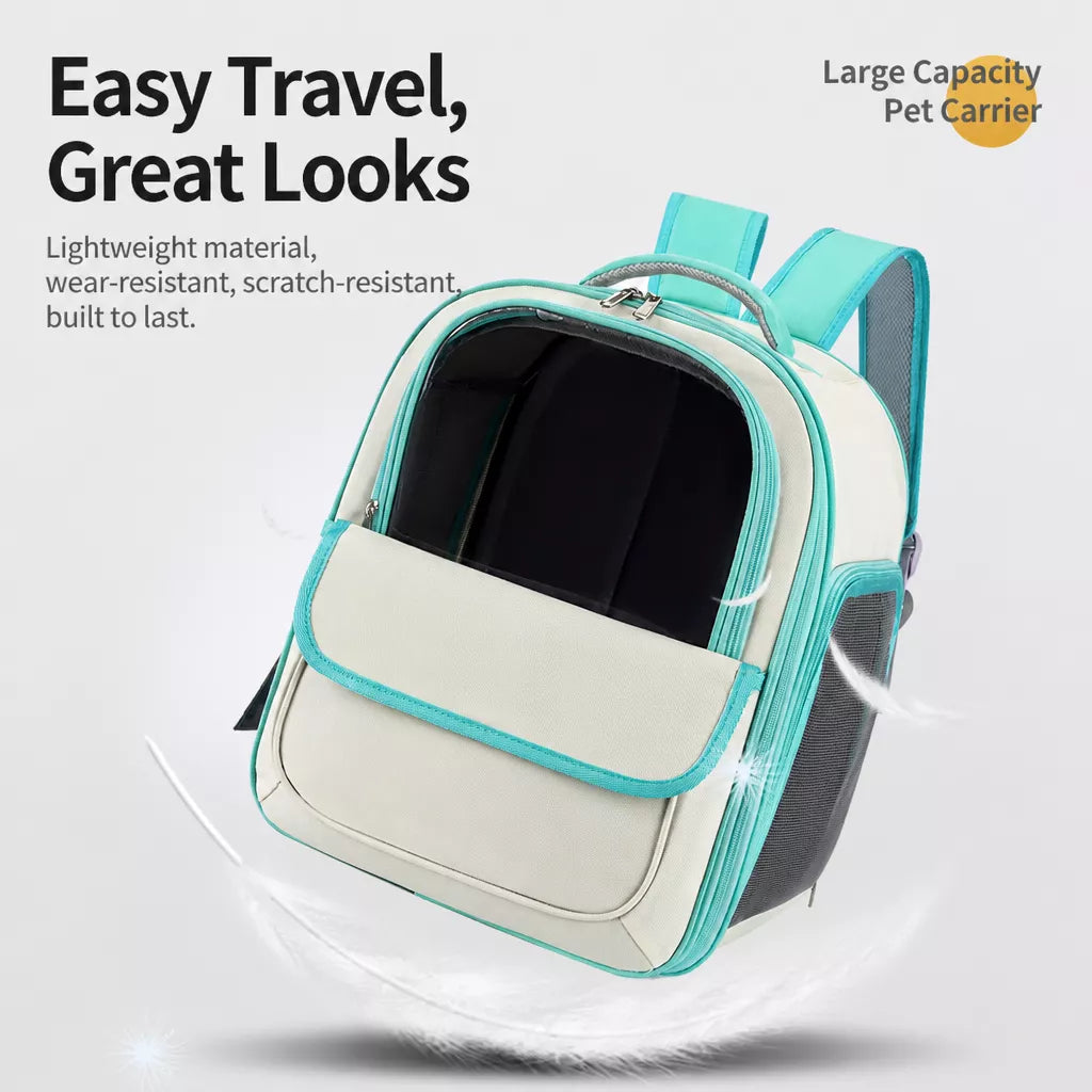 Mesh Cat Carrier Backpack — design and construction details