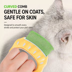 Shell Pet Grooming Comb — design and construction details