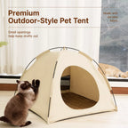 Portable Oxford Fabric Pet Tent Bed with Ventilation - product detail