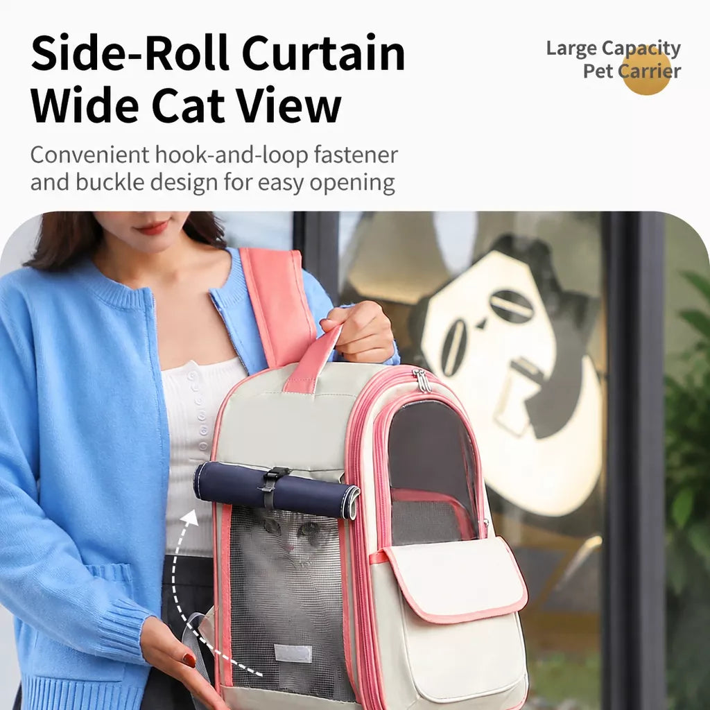 Mesh Cat Carrier Backpack — design and construction details