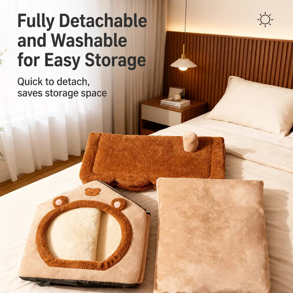 Bear-Ear Pet House — design and construction details