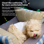 Padded lining and resting cushion close-up
