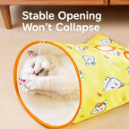 Cat Crinkle Tunnel and Hideaway Bag Toy