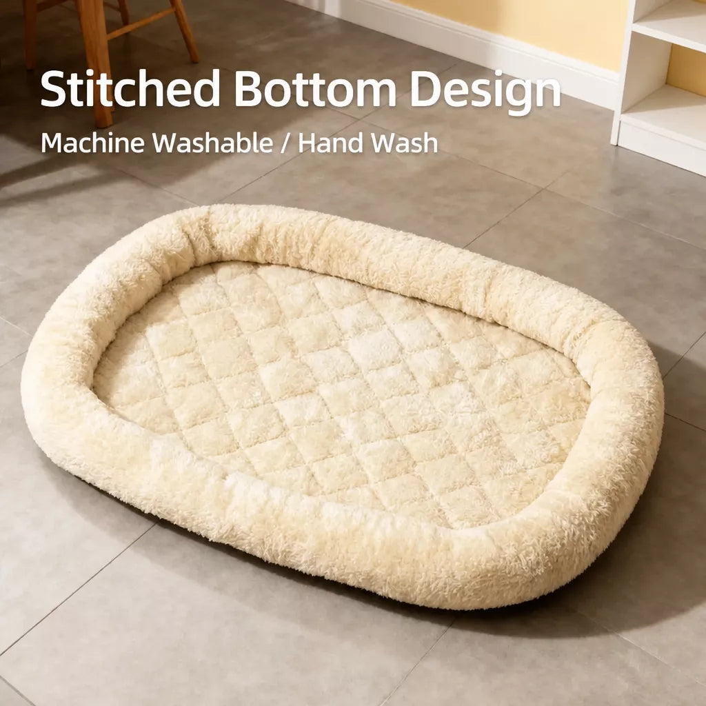 Quilted Plush Pet Bed — design and construction details