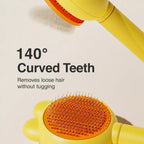 Long-Hair Pet Pin Brush for Cats and Dogs