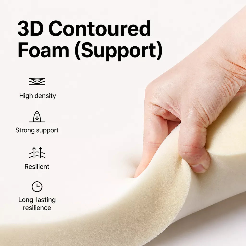 Foam padding close-up