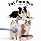Self-Cleaning Pet Grooming Brush — design and construction details