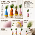 Self-Righting Foam Toy for Cats and Dogs