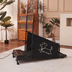 Dog Treadmill with Remote & Non-Slip Belt, Black - W206P305082 - product view 2