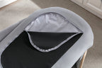 Removable velvet cushion cover detail