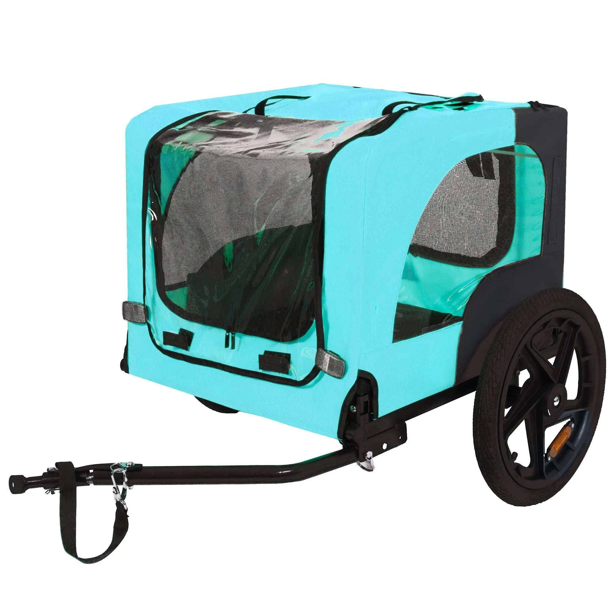 Foldable Dog Bike Trailer in Light Blue W136458011 Secondary image