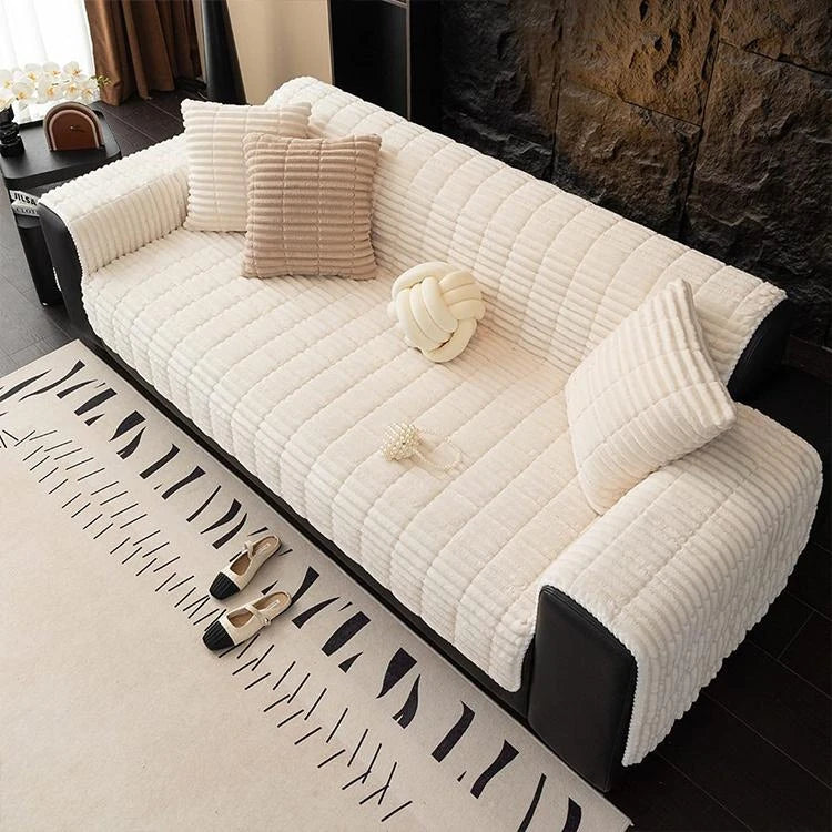 Fleece couch cover product view 1 Main image