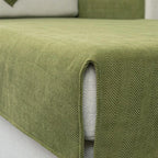 Chenille couch cover product view 1