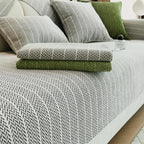 Chenille couch cover product view 1