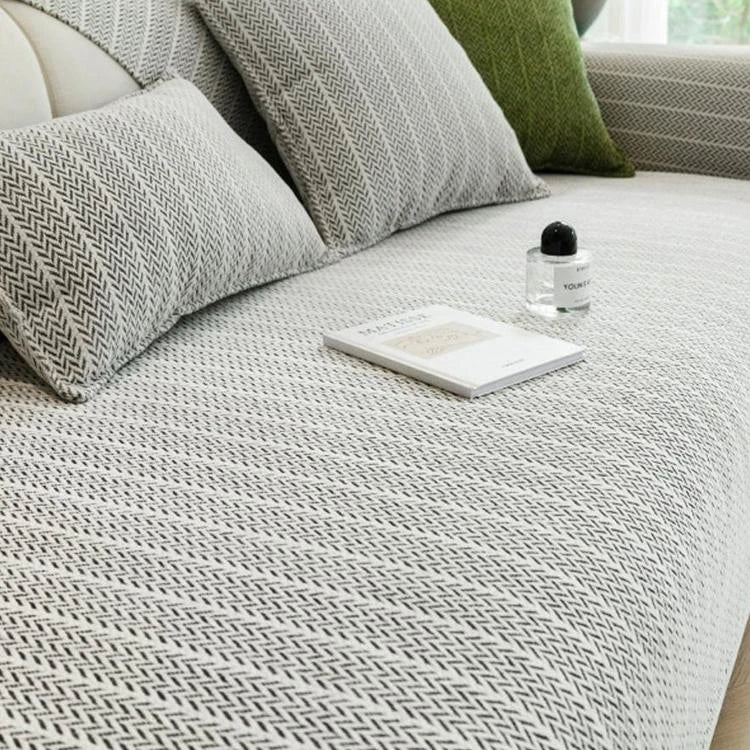Chenille couch cover product view 3