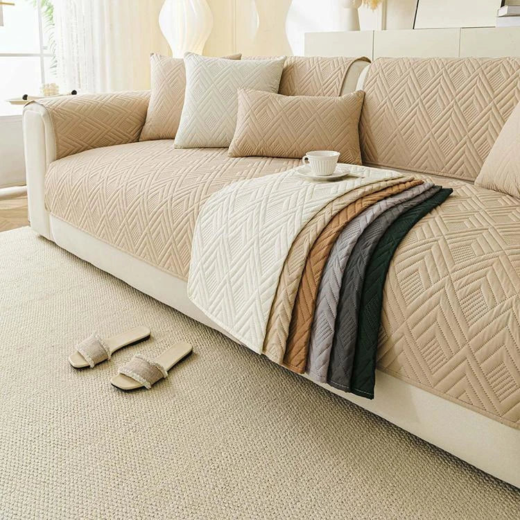 Brushed Fabric couch cover product view 1 Main image