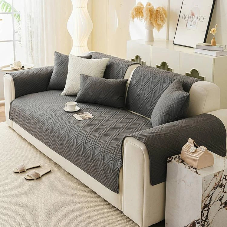 Brushed Fabric couch cover product view 5