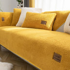 Faux Sherpa couch cover product view 2