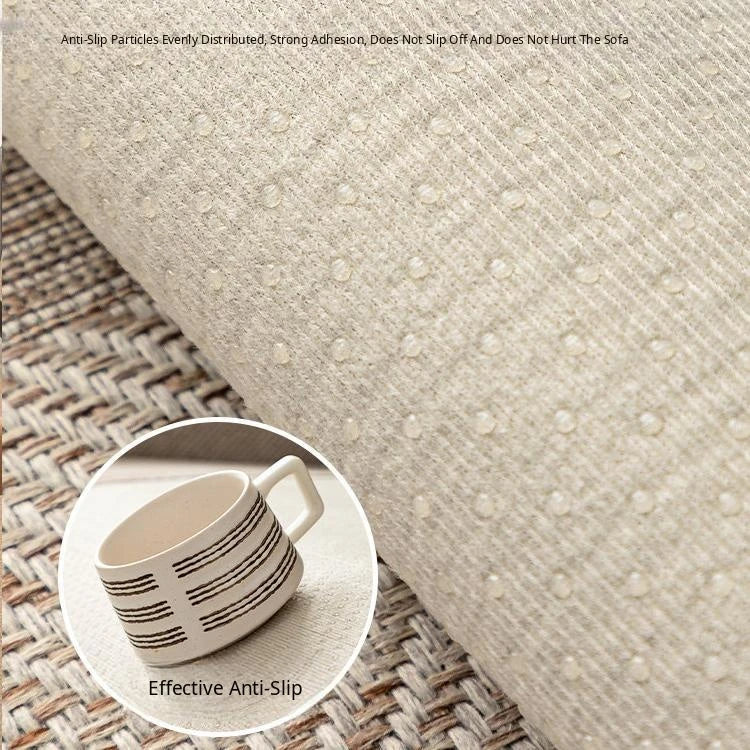 Faux Linen couch cover product view 5