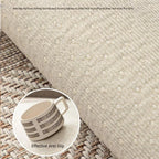 Faux Linen couch cover product view 5