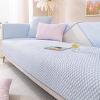 Light blue Ice Silk couch cover variant
