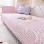Pink Ice Silk couch cover variant