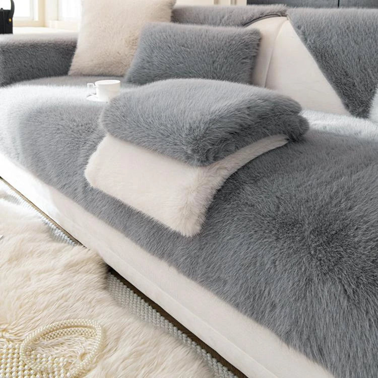 Faux Fur couch cover product view 1 Main image