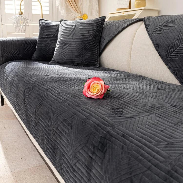 Flannel couch cover product view 1 Main image
