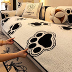 Fleece couch cover product view 1