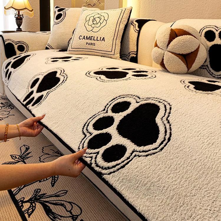 Fleece couch cover product view 1 Main image