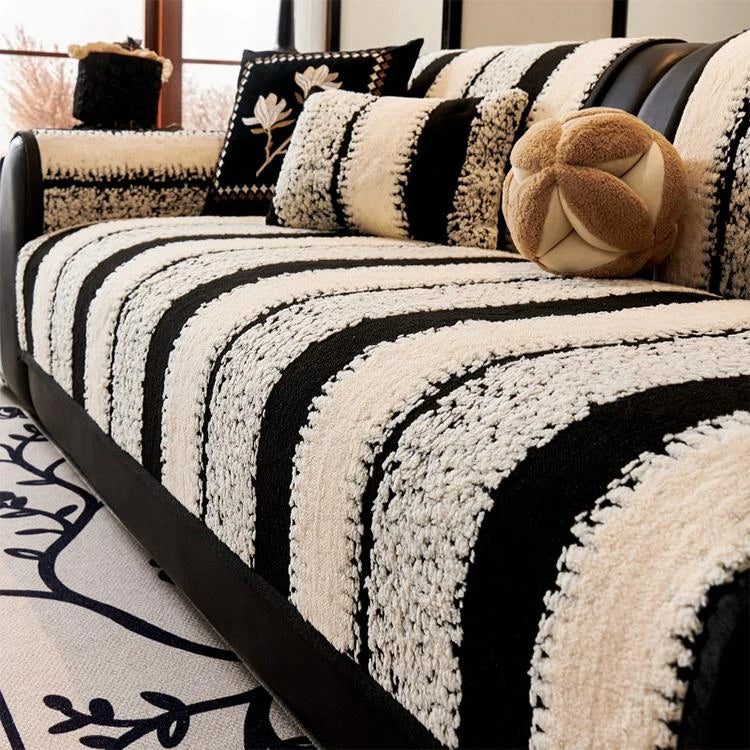 Black Fleece couch cover variant Main image