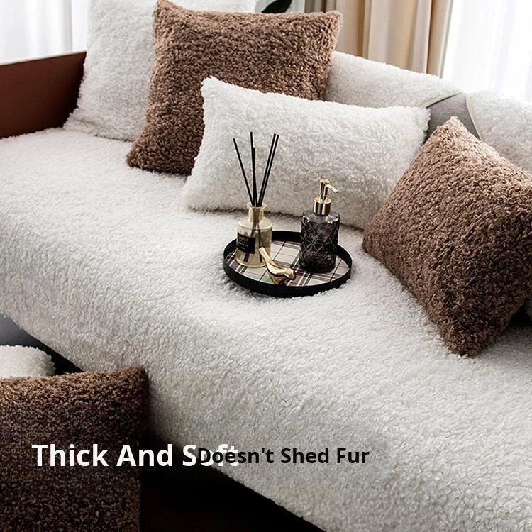 Fleece couch cover product view 1 Main image