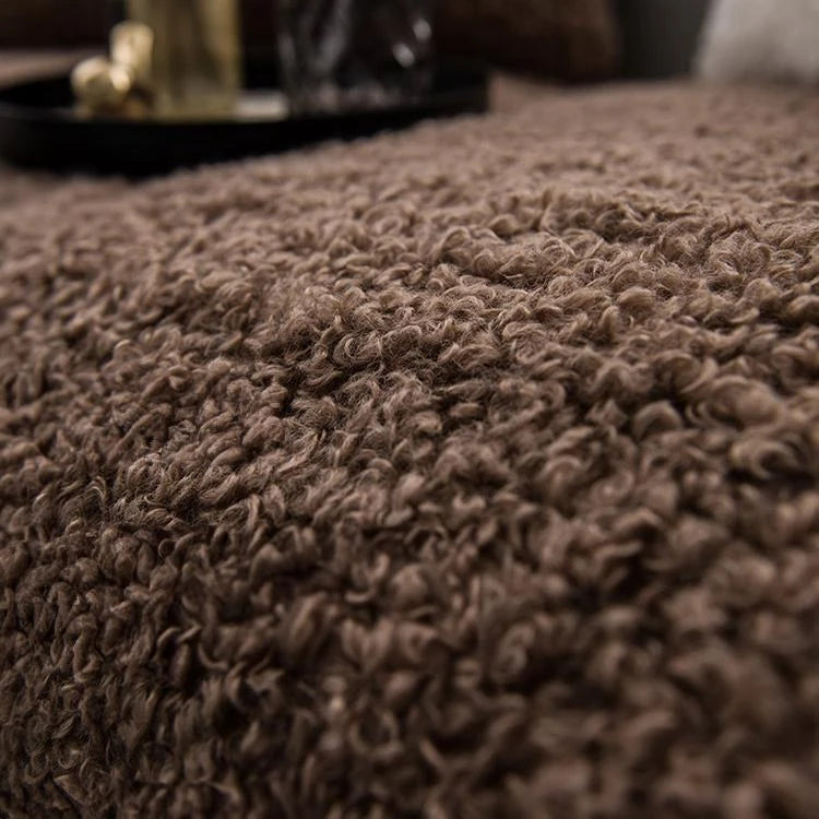 Fleece Non-Slip Sectional Couch Cover for Pets gsft-9042 Secondary image