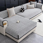 Black Chenille couch cover variant
