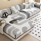 Black Chenille couch cover variant