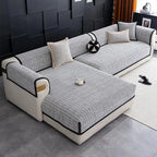 Chenille couch cover product view 4
