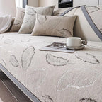 Brown Chenille couch cover variant