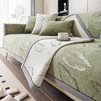 Chenille couch cover product view 1