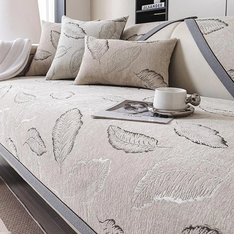 Chenille couch cover product view 8