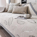Chenille couch cover product view 8