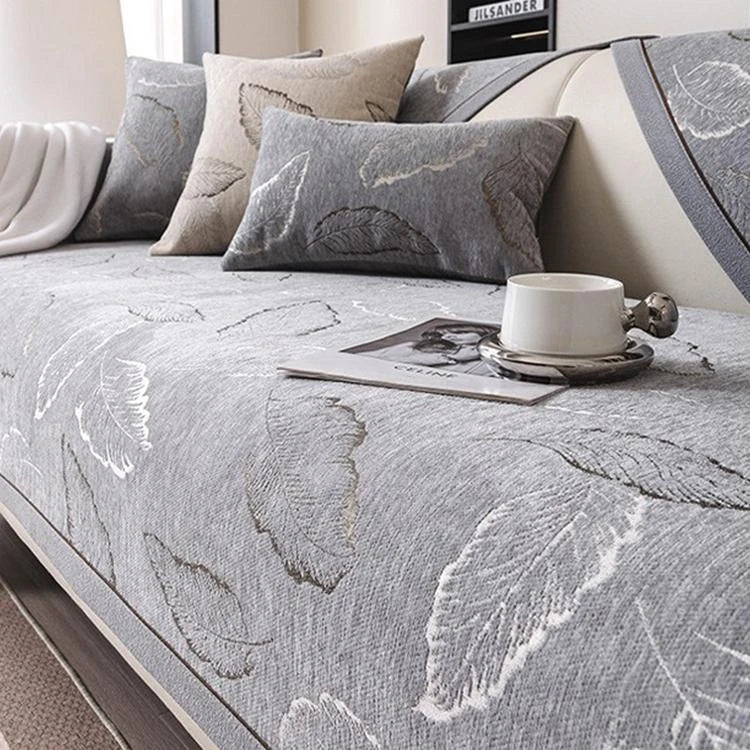 Chenille couch cover product view 9