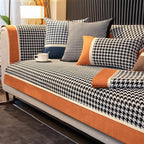 Chenille couch cover product view 1