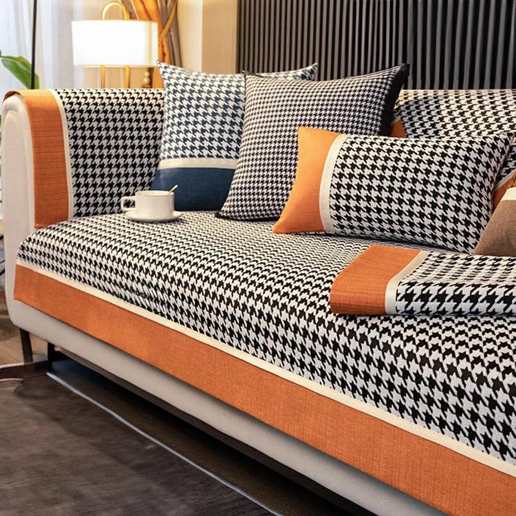 Chenille couch cover product view 1 Main image