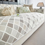 Brown Ice Silk couch cover variant