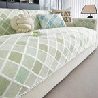 Ice Silk couch cover product view 1