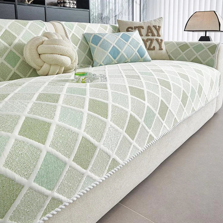 Ice Silk couch cover product view 1